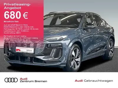 Gebraucht Audi Q6 Sportback e-tron S-Line 239 kW (326 PS) 2025 Plasmablau metallic SUV