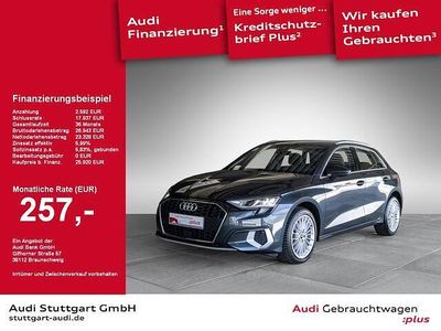 Gebraucht Audi A3 Advanced Plus 116 PS (85 kW) 2022 Grau Limousine