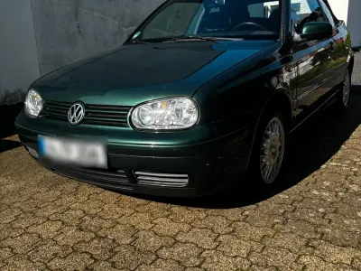 Gebraucht VW Golf Cabriolet 101 PS (74 kW) 1998 Grün Cabrio