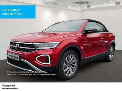 Gebraucht VW T-Roc Cabriolet Goal 150 PS (110 kW) 2025 Rot Cabrio