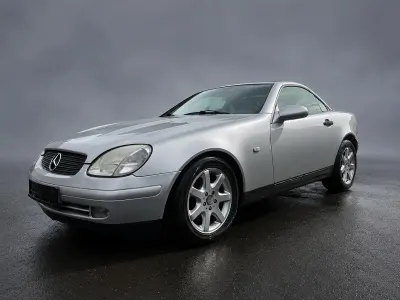 Gebraucht Mercedes SLK200 1998 Silber Cabrio