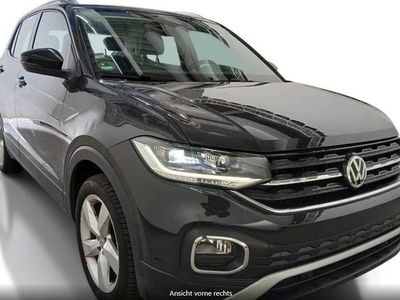 Brugt VW T-Cross Style 120 HK (88 kW) 2019 Sort SUV