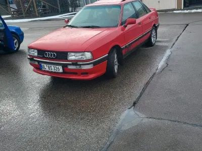 Gebraucht Audi Quattro 136 PS (100 kW) 1988 Rot Coupé