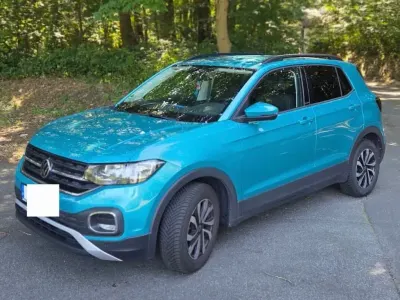 Gebraucht VW T-Cross Active 95 PS (69 kW) 2021 Blau SUV