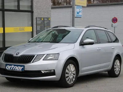 Brugt Skoda Octavia Ambition 150 HK (110 kW) 2020 Sølv Stationcar