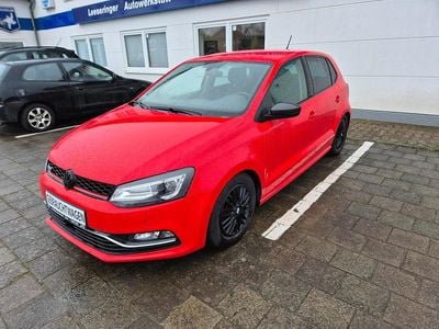 Gebraucht VW Polo Highline 90 PS (66 kW) 2015 Rot Limousine