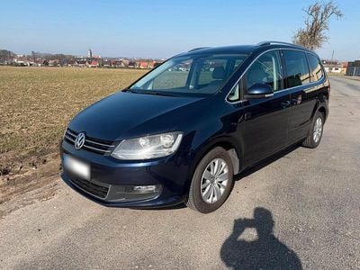 Gebraucht VW Sharan Comfortline 140 PS (102 kW) 2010 Blau Van / Kleinbus