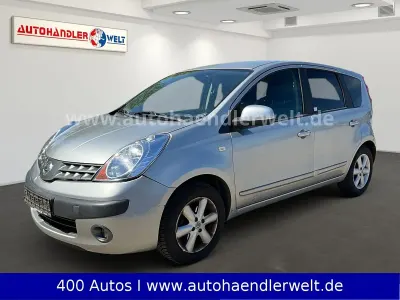 Gebraucht Nissan Note Acenta 88 PS (64 kW) 2008 Grau Kleinwagen