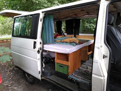 gebraucht VW T4 Bus Bulli für Camping und als PKW, TDI