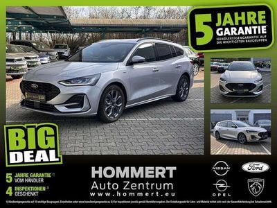 Gebraucht Ford Focus ST-Line X 125 PS (91 kW) 2023 Polarsilber metallic Kombi