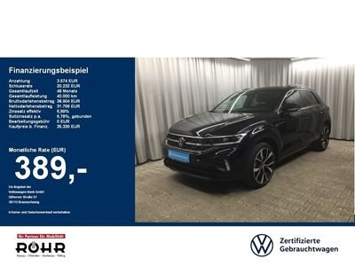 gebraucht VW T-Roc R-Line (AHK.Standheizung.Navi) 2.0 TSI 4M DSG