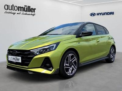 Grün lucid lime/ phantom black / Neu 2025 Hyundai i20 N Line Kleinwagen | 25.288 € (Fairer Preis)
