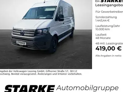 Ny VW Crafter 140 HK (102 kW) 2026 Vit Van