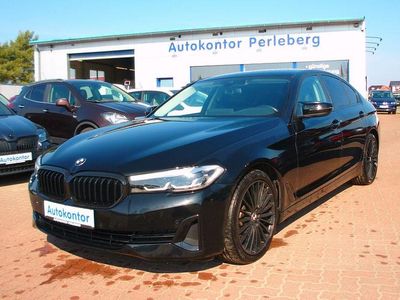 Używany BMW 520 Shadowline 190 KM (139 kW) 2021 Czarny Sedan/Limuzyna