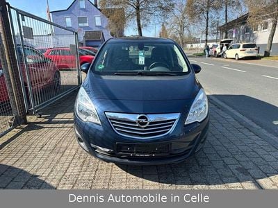 Begagnad Opel Meriva Innovation 101 HK (74 kW) 2013 Blå Minibuss