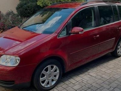 Usata VW Touran Basis 102 CV (75 kW) 2003 Rosso Monovolume