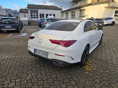 Gebraucht Mercedes CLA200 AMG line 163 PS (119 kW) 2019 Polarweiß polarweiß