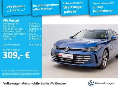 Reef blue metallic Gebraucht 2025 VW Passat Elegance Kombi | 42.489 € (Fairer Preis)