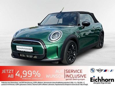 Gebraucht Mini Cooper Cabriolet 136 PS (100 kW) 2024 British racing green metallic Cabrio