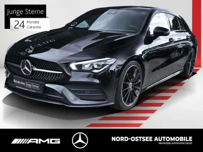 Gebraucht Mercedes CLA200 150 PS (110 kW) 2023 Unilack nachtschwarz Coupé