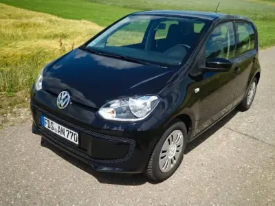 Gebraucht VW up! move up! 60 PS (44 kW) 2016 Schwarz Kleinwagen