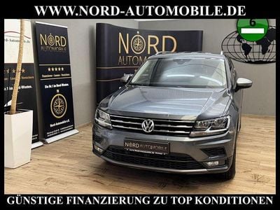 Gebraucht VW Tiguan Allspace Comfortline 150 PS (110 kW) 2021 Platinum grey metallic (metallic) SUV