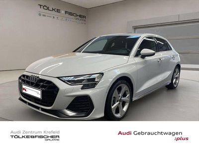 Gebraucht Audi A3 S-Line 116 PS (85 kW) 2024 Gletscherweiss (metallic) Limousine