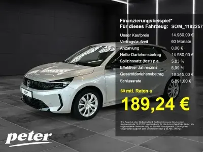Gebraucht Opel Corsa Edition 101 PS (74 kW) 2025 Silber Kleinwagen