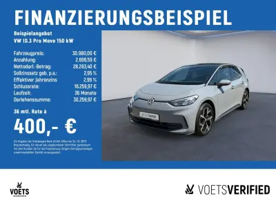 Gebraucht VW ID.3 Pro 150 kW (204 PS) 2024 Grau Kleinwagen
