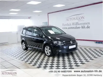 Gebraucht VW Touran Cup 140 PS (102 kW) 2015 Schwarz Van / Kleinbus