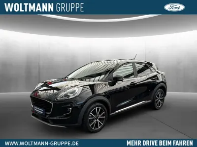 Gebraucht Ford Puma Titanium 125 PS (91 kW) 2022 Obsidianschwarz metallic SUV