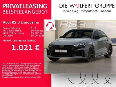 Neu Audi RS3 Sport 400 PS (294 kW) 2025 Nimbusgrau perleffekt audi exc Limousine