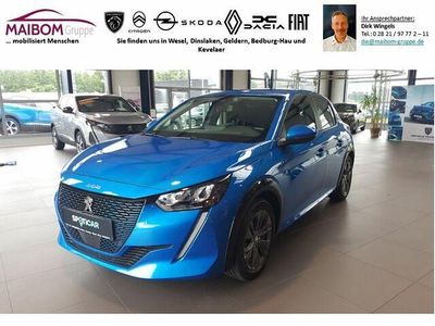Gebraucht Peugeot e-208 Active 100 kW (136 PS) 2021 Blau Kleinwagen