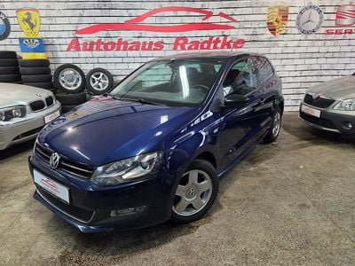 Gebraucht VW Polo Match 90 PS (66 kW) 2012 Blau Kleinwagen