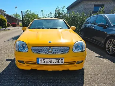 Gebraucht Mercedes SLK200 Sport 136 PS (100 kW) 1999 Gelb Cabrio