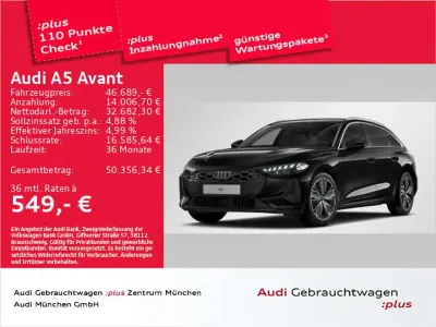 Second-hand Audi A5 Sport 204 CP (150 kW) 2025 Negru Break