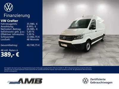 Gebraucht VW Crafter 140 PS (102 kW) 2024 Weiß Van