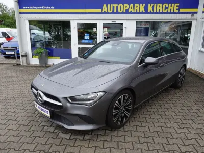 Gebraucht Mercedes CLA200 150 PS (110 kW) 2021 Grau Coupé