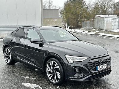 Schwarz Gebraucht 2023 Audi Q8 Sportback e-tron S-Line SUV | 40.900 € (Guter Preis)