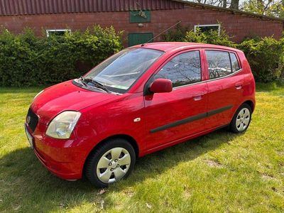 Begagnad Kia Picanto LX 65 HK (47 kW) 2006 Röd Halvkombi