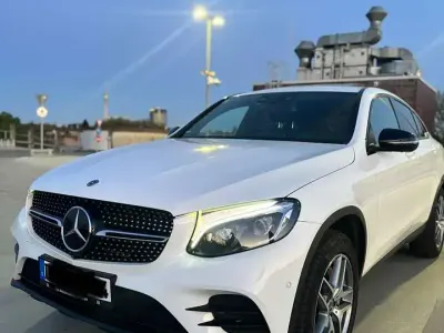 Usata Mercedes GLC350 AMG line 258 CV (189 kW) 2017 Bianco Coupé