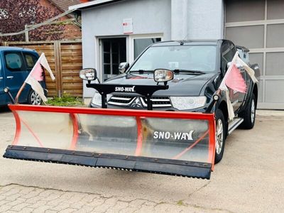 gebraucht Mitsubishi L200 Plus ClubCab 4WD Schneeschieber Salzstreuer