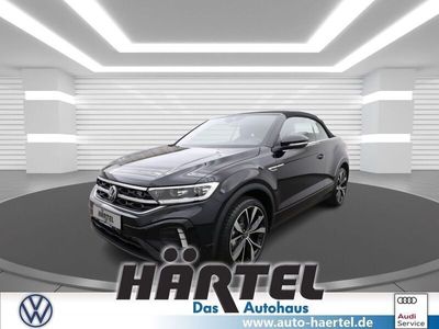 Neu VW T-Roc Cabriolet R-line 150 PS (110 kW) 2025 Deep black perleffekt, pearl effect Cabrio