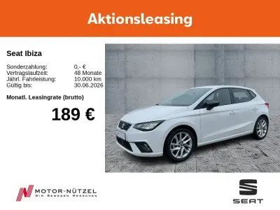 Nouvelle Seat Ibiza FR 116 ch (85 kW) 2026 Blanc Citadine