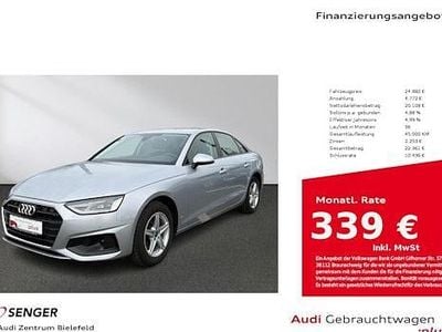 Gebraucht Audi A4 Business 136 PS (100 kW) 2021 Florettsilber Limousine