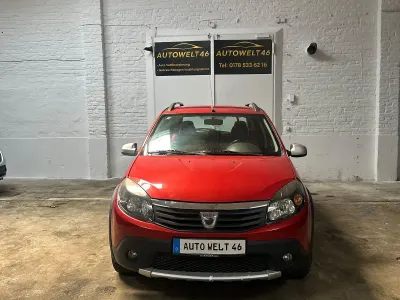 Gebraucht Dacia Sandero Stepway 105 PS (77 kW) 2008 Rot Kleinwagen