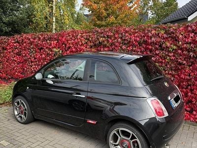 Gebraucht Fiat 500 Abarth 101 PS (74 kW) 2009 Schwarz Cabrio