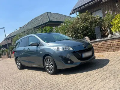 Gebraucht Mazda 5 Sports-Line 116 PS (85 kW) 2012 Grau Van / Kleinbus