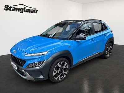Gebraucht Hyundai Kona Turbo 199 PS (146 kW) 2021 Blau SUV