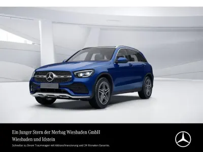 Gebraucht Mercedes GLC400d AMG line 330 PS (242 kW) 2020 Brilliantblau SUV